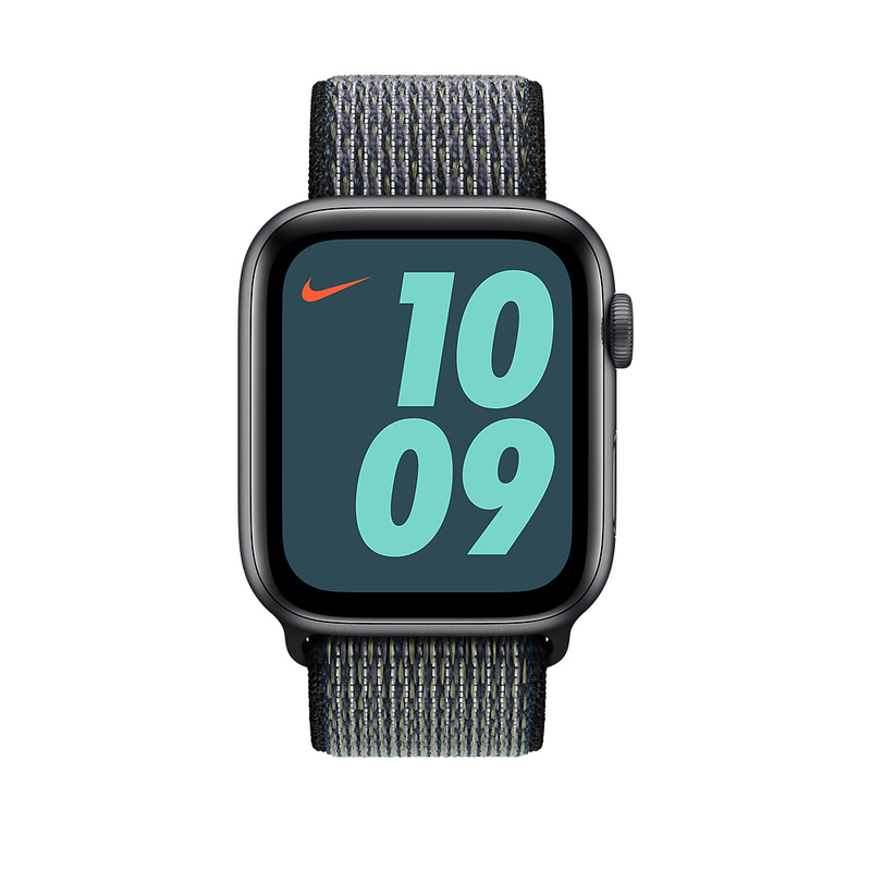Apple 44mm World Indigo/Lime Blast Nike Sport Loop (Compatible with Apple Watch 42/44/45mm)