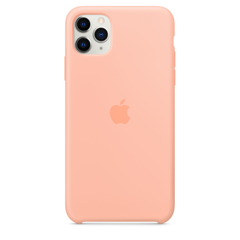 Apple Silicone Case Grapefruit for iPhone 11 Pro Max