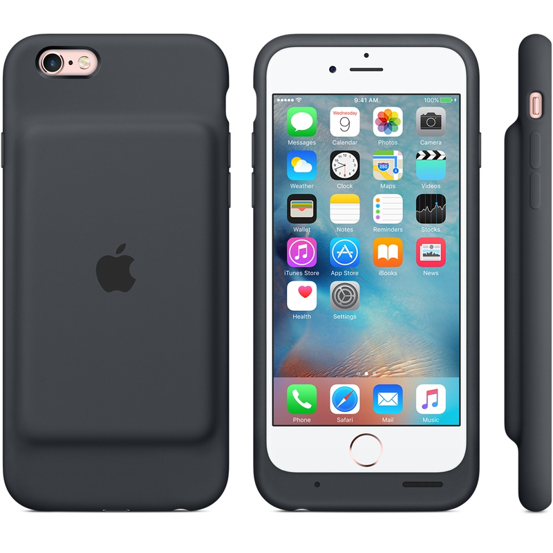 Apple Smart Battery Case Charcoal Grey iPhone 6/6S