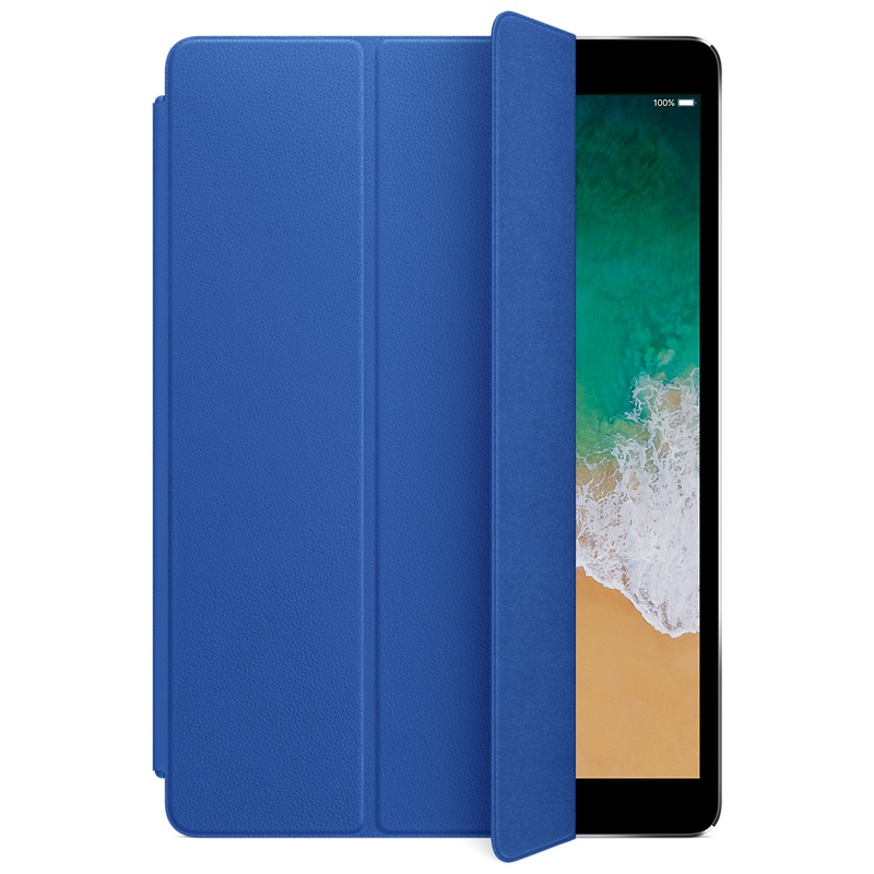 Apple Leather Smart Cover Electric Blue for iPad Pro 10.5-Inch