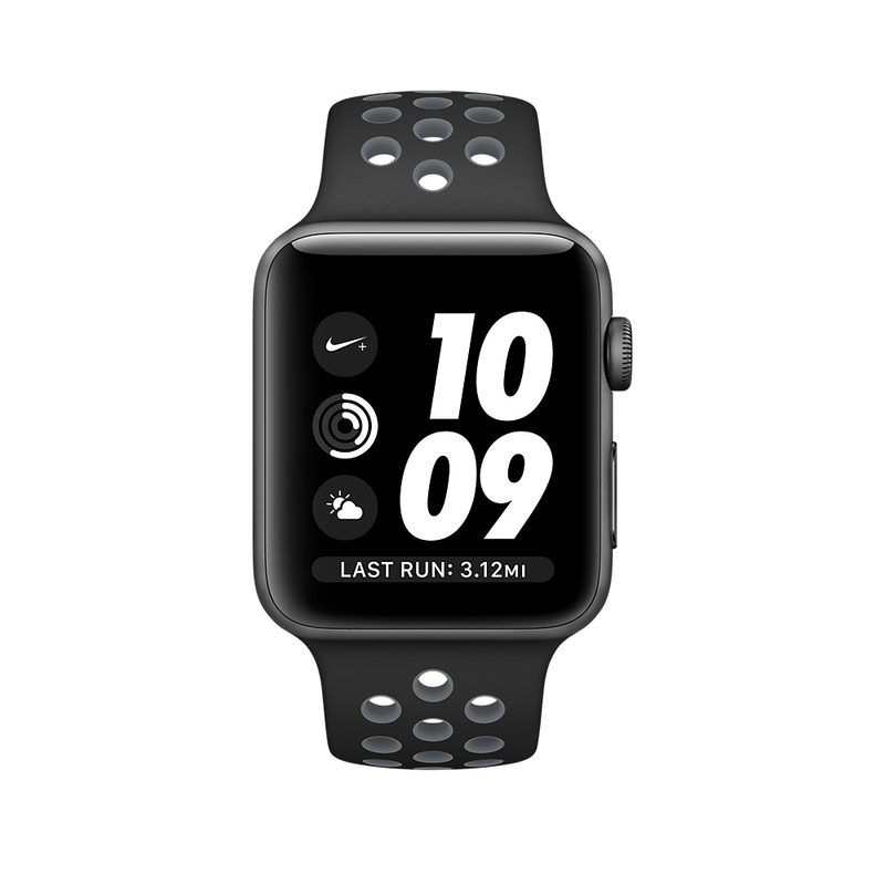 Apple Watch Nike+ 38mm Sport Band Black/Cool Grey Space Grey Aluminium Case