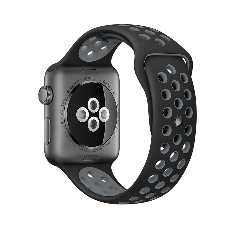 Apple Watch Nike+ 38mm Sport Band Black/Cool Grey Space Grey Aluminium Case