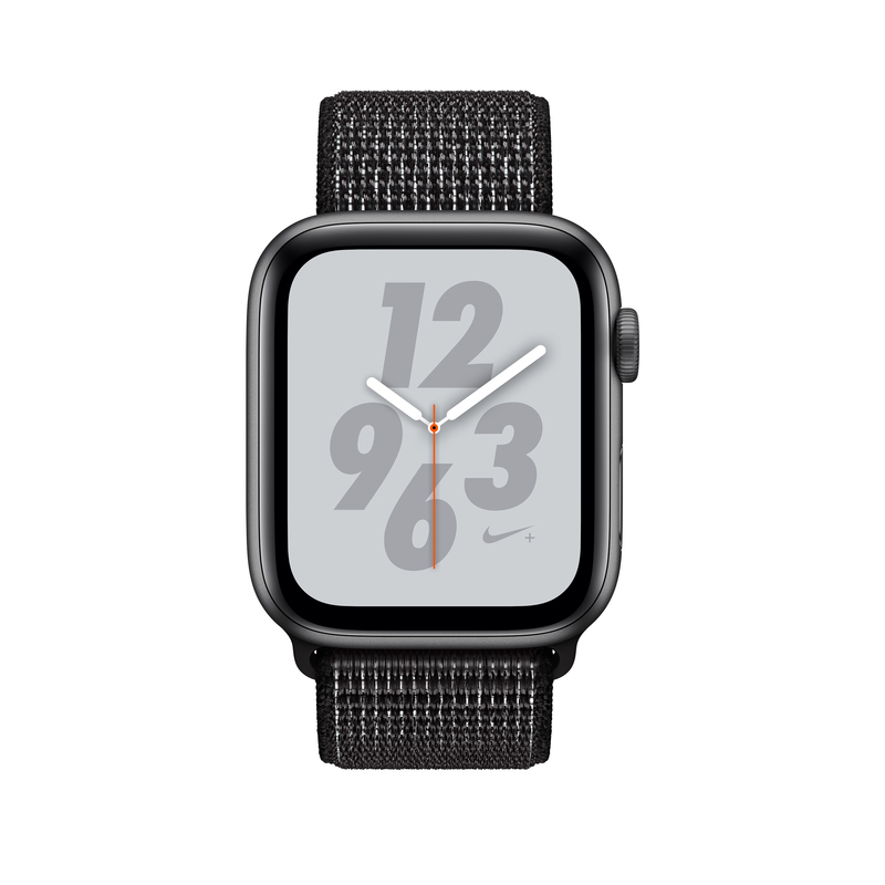 Apple Watch Nike+ Series 4 GPS + Cellular 44mm Space Grey Aluminum Case with Black Nike Sport Loop