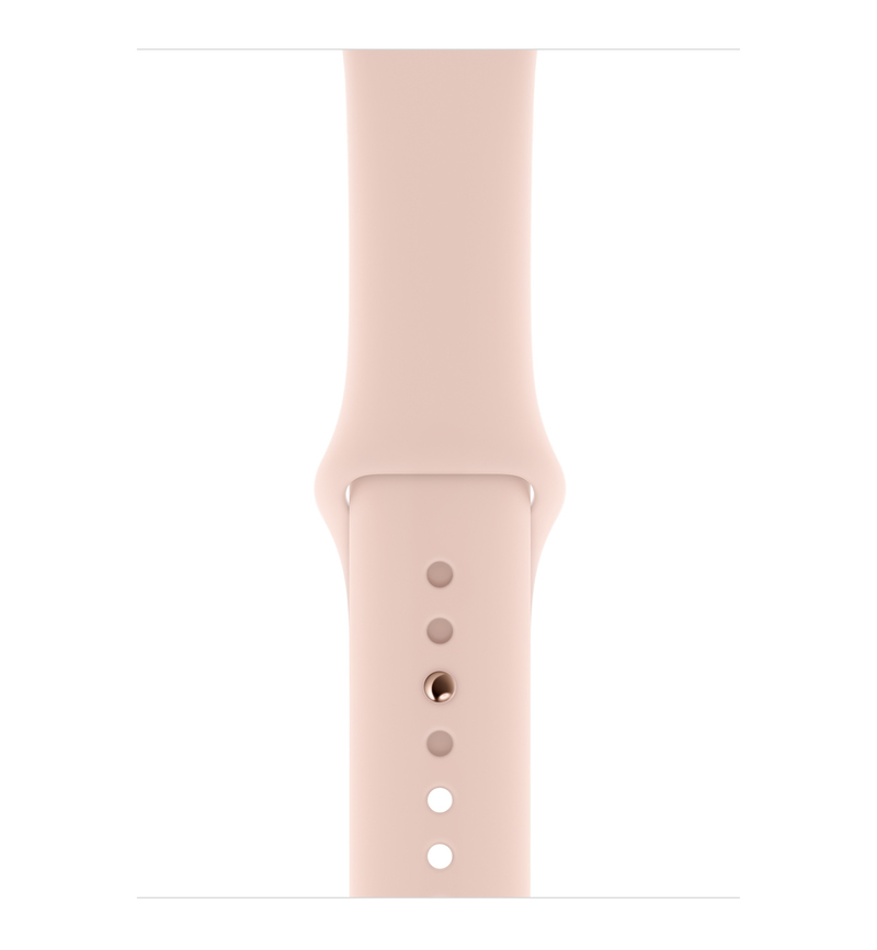 Apple Watch Series 4 GPS 44mm Gold Aluminium Case with Pink Sand Sport Band