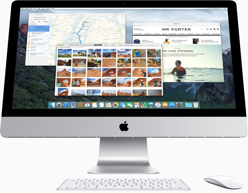 Apple iMac 21.5 4K Quad-Core i5 3.1GHz/8GB/1TB/Intel Iris Pro Graphics 6200 (Arabic/English)