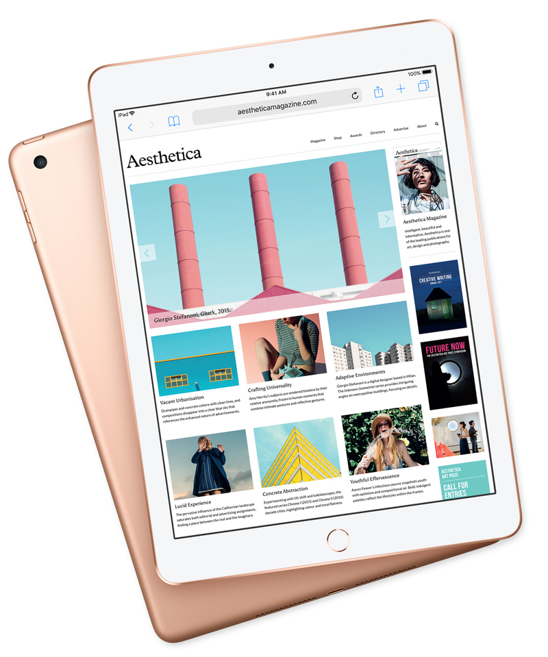 Apple iPad 9.7-Inch 128GB Wi-Fi Gold Tablet