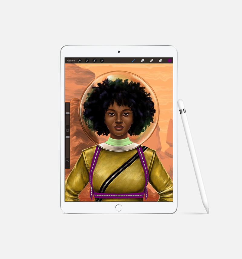Apple iPad Air 10.5-inch Wi-Fi + Cellular 64GB Silver Tablet