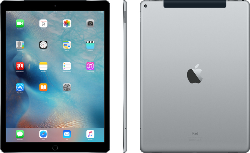 Apple iPad Pro 12.9 Inch 256GB Wi-Fi +Cellular Space Grey (1st Gen) Tablet