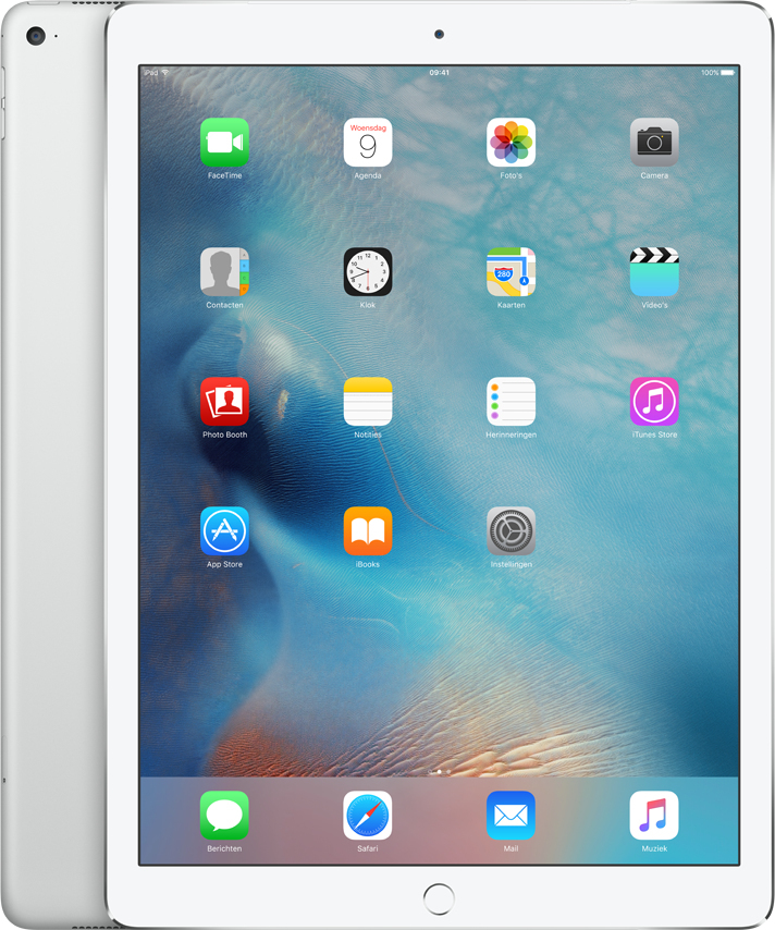 Apple iPad Pro 12.9 Inch 256GB Wi-Fi +Cellular Silver (1st Gen) Tablet