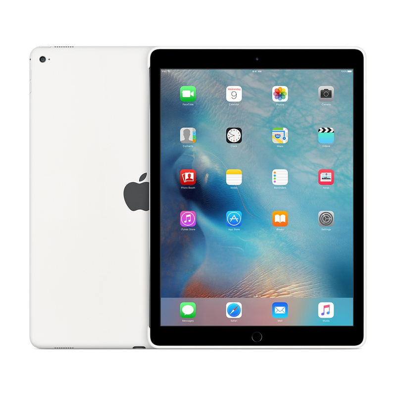 Apple Silicone Case White iPad Pro 12.9