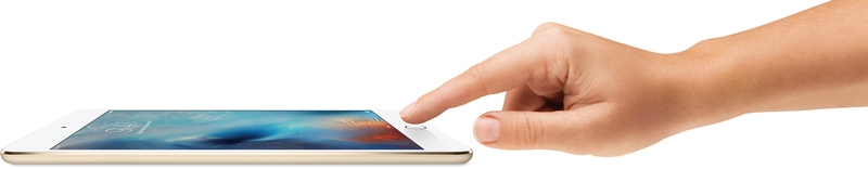 Apple iPad Mini 4 128GB Wi-Fi +Cellular Gold Tablet
