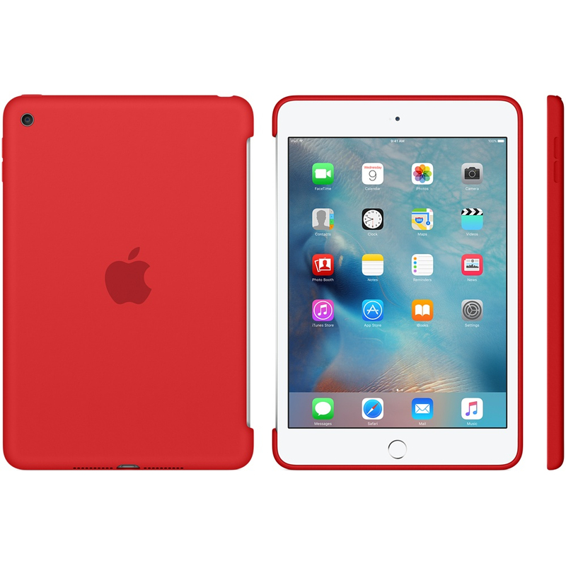Apple Silicone Case Red iPad Mini 4