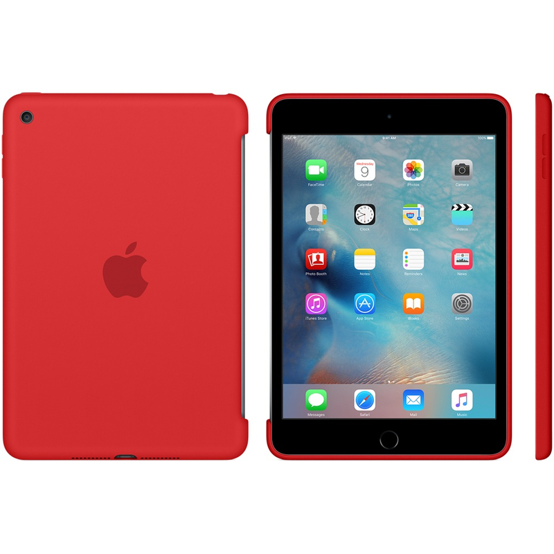Apple Silicone Case Red iPad Mini 4
