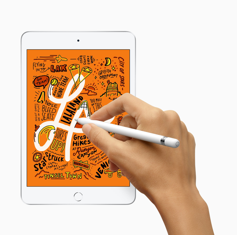 Apple iPad Mini Wi-Fi + Cellular 64GB Silver Tablet