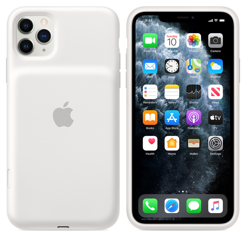 Apple Smart Battery Case with Wireless Charging White for iPhone 11 Pro Max