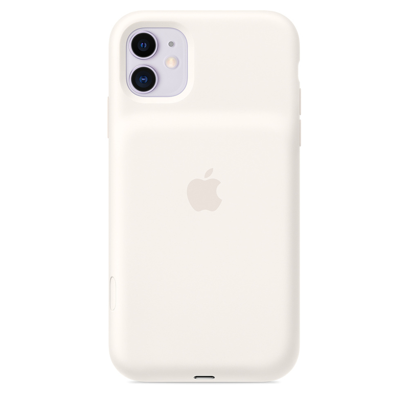 Apple Smart Battery Case with Wireless Charging White for iPhone 11