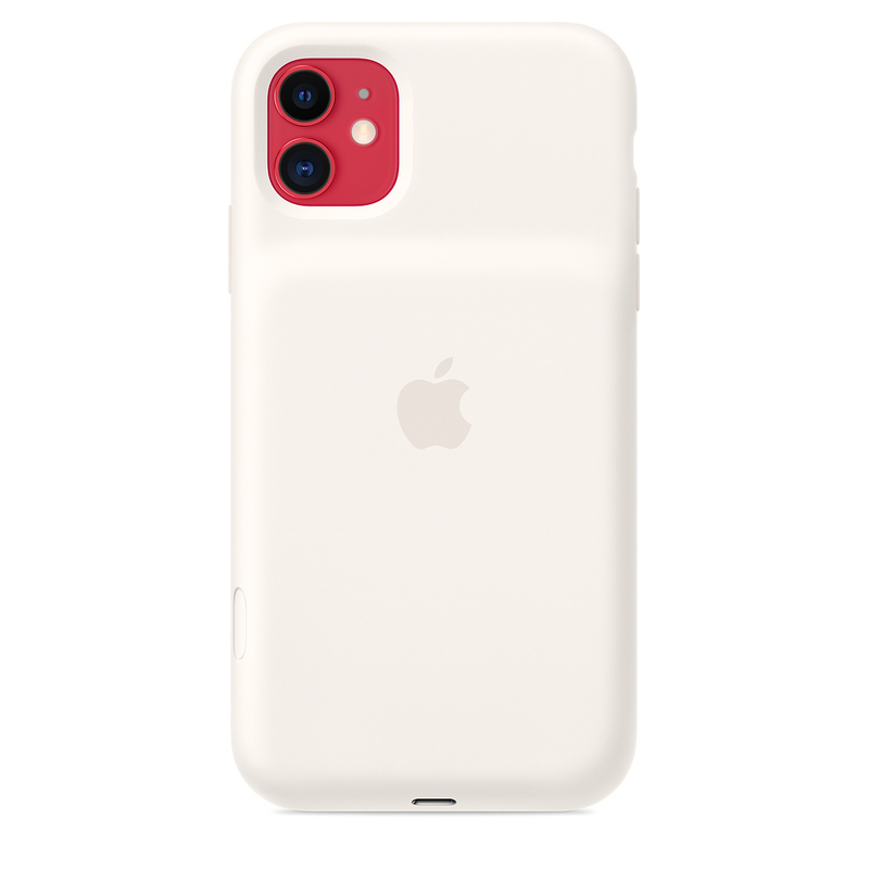 Apple Smart Battery Case with Wireless Charging White for iPhone 11