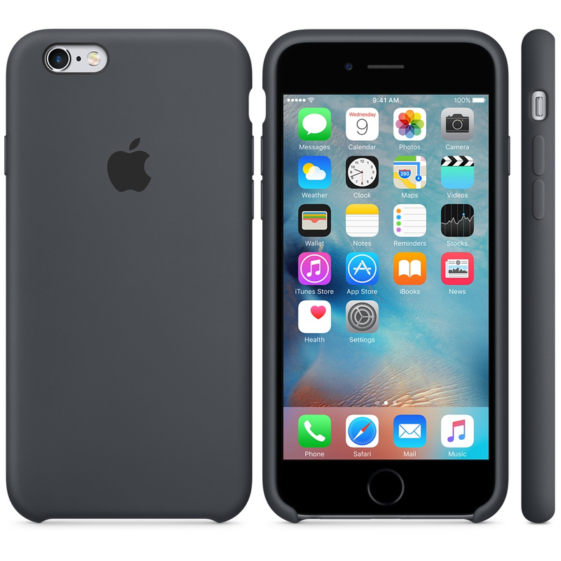 Apple Silicone Case Charcoal Grey iPhone 6S