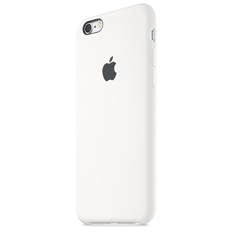 Apple Silicone Case White iPhone 6S