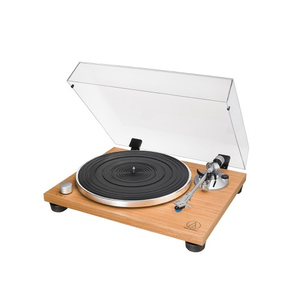 Audio Technica AT-LPW30TK Belt-Drive Turntable with Built-in Preamp - Wood
