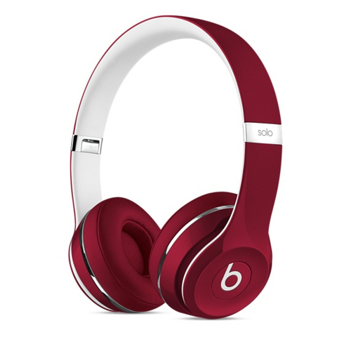 Beats Solo 2 Luxe Edition Red On-Ear Headphones