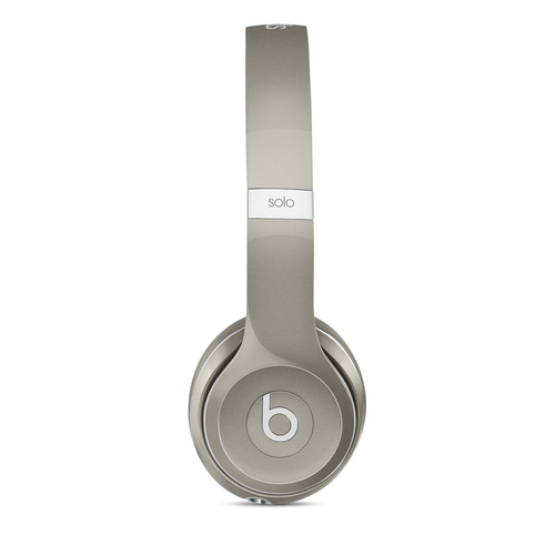Beats Solo 2 Luxe Edition Silver On-Ear Headphones