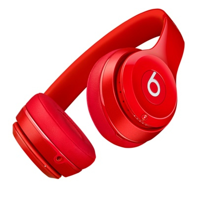 Beats Solo 2 Wireless Red On-Ear Headphones