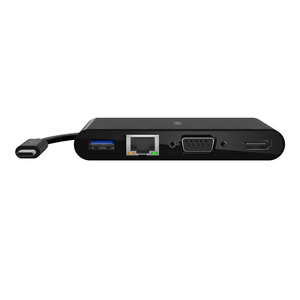 Belkin USB-C To Gigabit Ethernet/HDMI/VGA/USB-A Cable Black