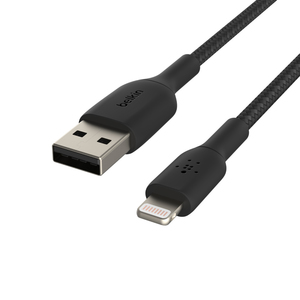 Belkin BoostCharge Lightning to USB-A Braided 3m Black