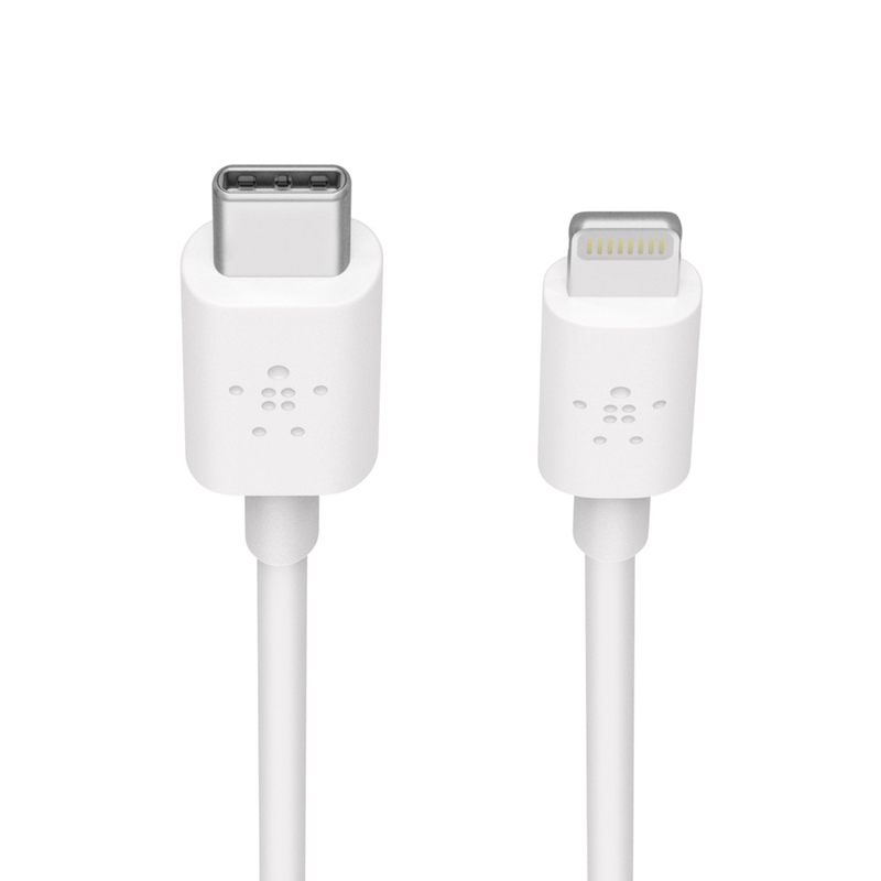 Belkin MIXIT Lightning to Type-C Cable 1.2m White