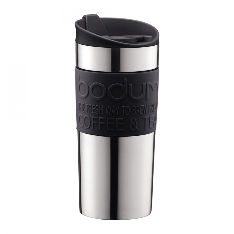Bodum Travel Mug Drip Free Black 350ml
