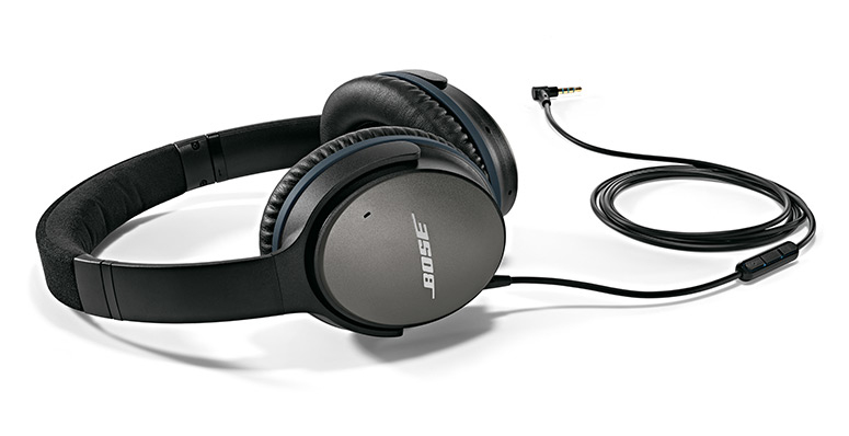 Bose Quietcomfort 25 Black Headphones (iOS Devices)
