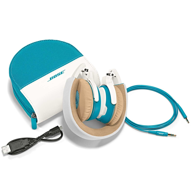 Bose Soundlink Oe White/Blue Headphones