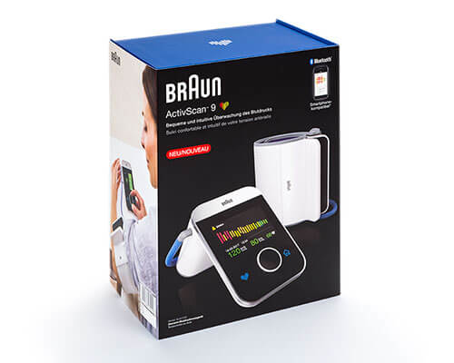Braun Bua 7200 Activscan 9 Blood Pressure Monitor