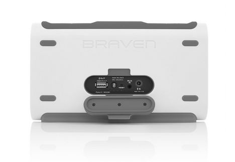 Braven Balance White Portable Bluetooth Speaker