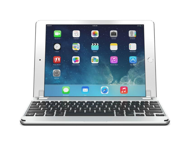 Brydge Aluminium Bluetooth Keyboard Silver for iPad (5th Gen)