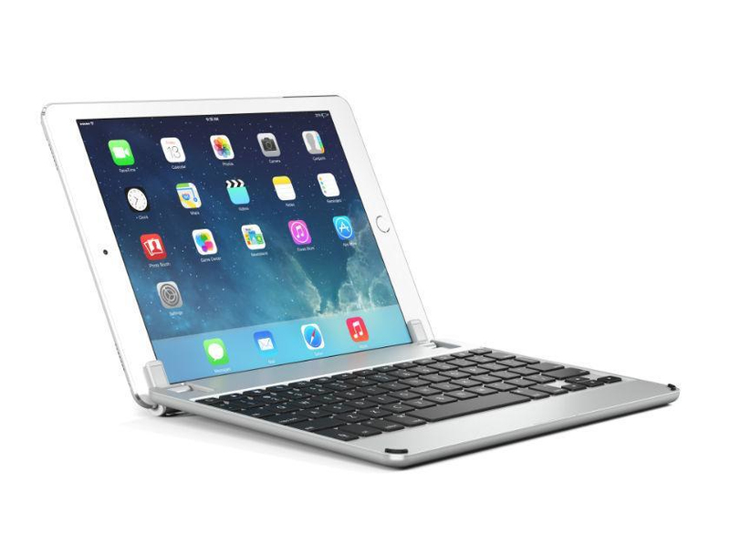 Brydge Aluminium Bluetooth Keyboard Silver for iPad (5th Gen)