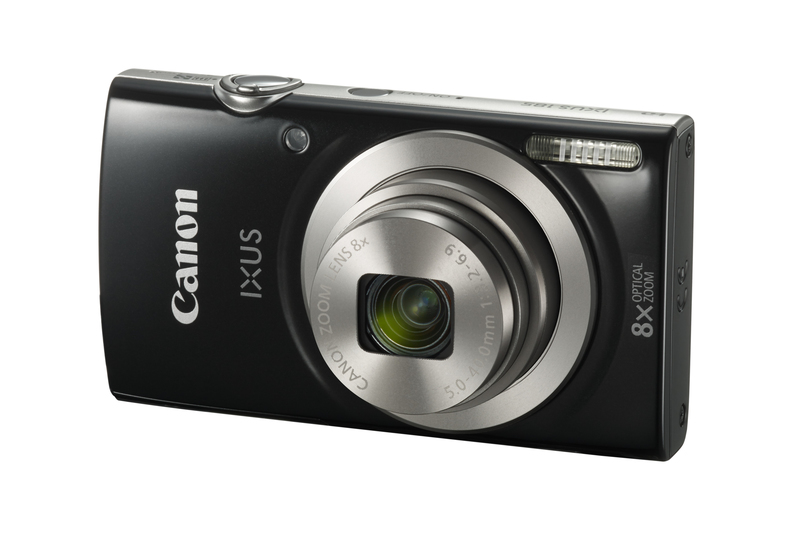 Canon Digital IXUS 185 Point and Shoot Camera + 16GB Card + Case