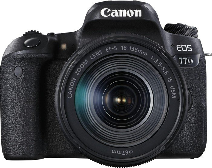 Canon EOS 77D DSLR Camera + EF-S 18-135mm IS USM Lens