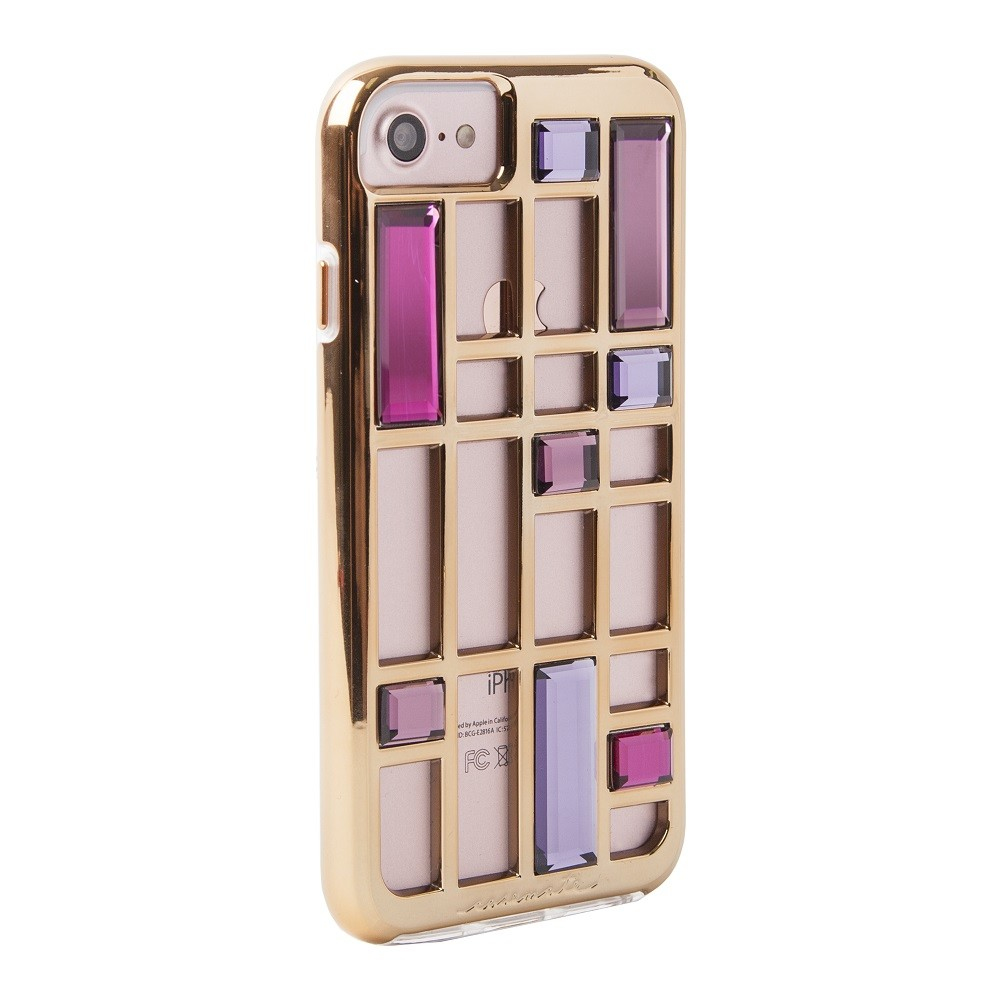 Case-Mate Caged Crystal Case Rose Gold for iPhone SE (2nd Gen)