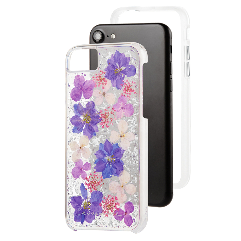 Case-Mate Karat Petals Case Purple for iPhone 8/7