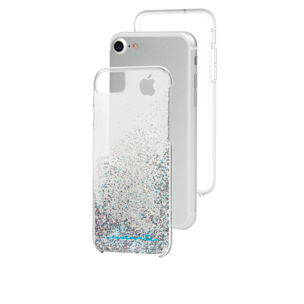 Case-Mate Waterfall Case Iridescent Diamond Case for iPhone SE (2nd Gen)