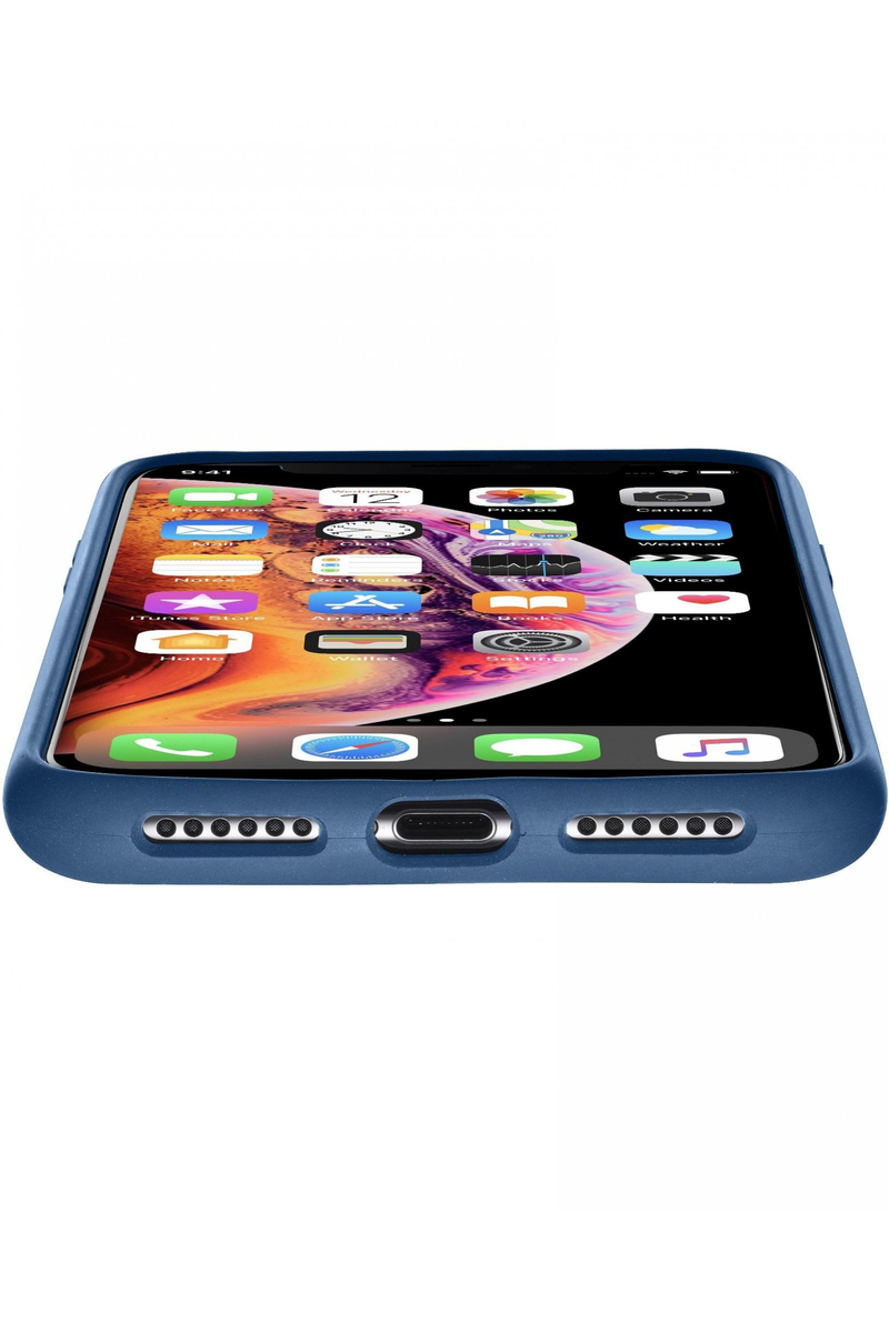 CellularLine Sensation Soft Touch Case Blue for iPhone XS Max