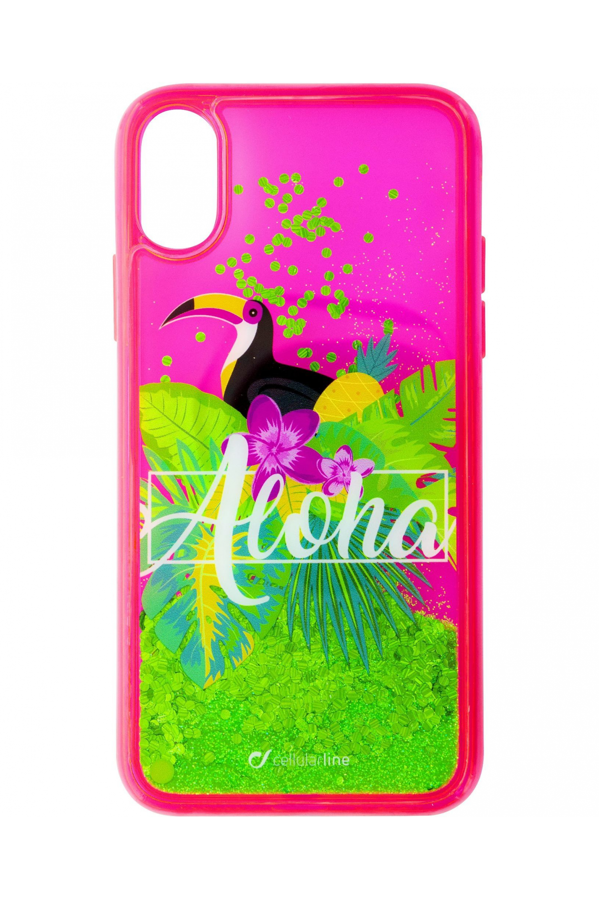 Cellular Line Stardust Aloha Case for iPhone X