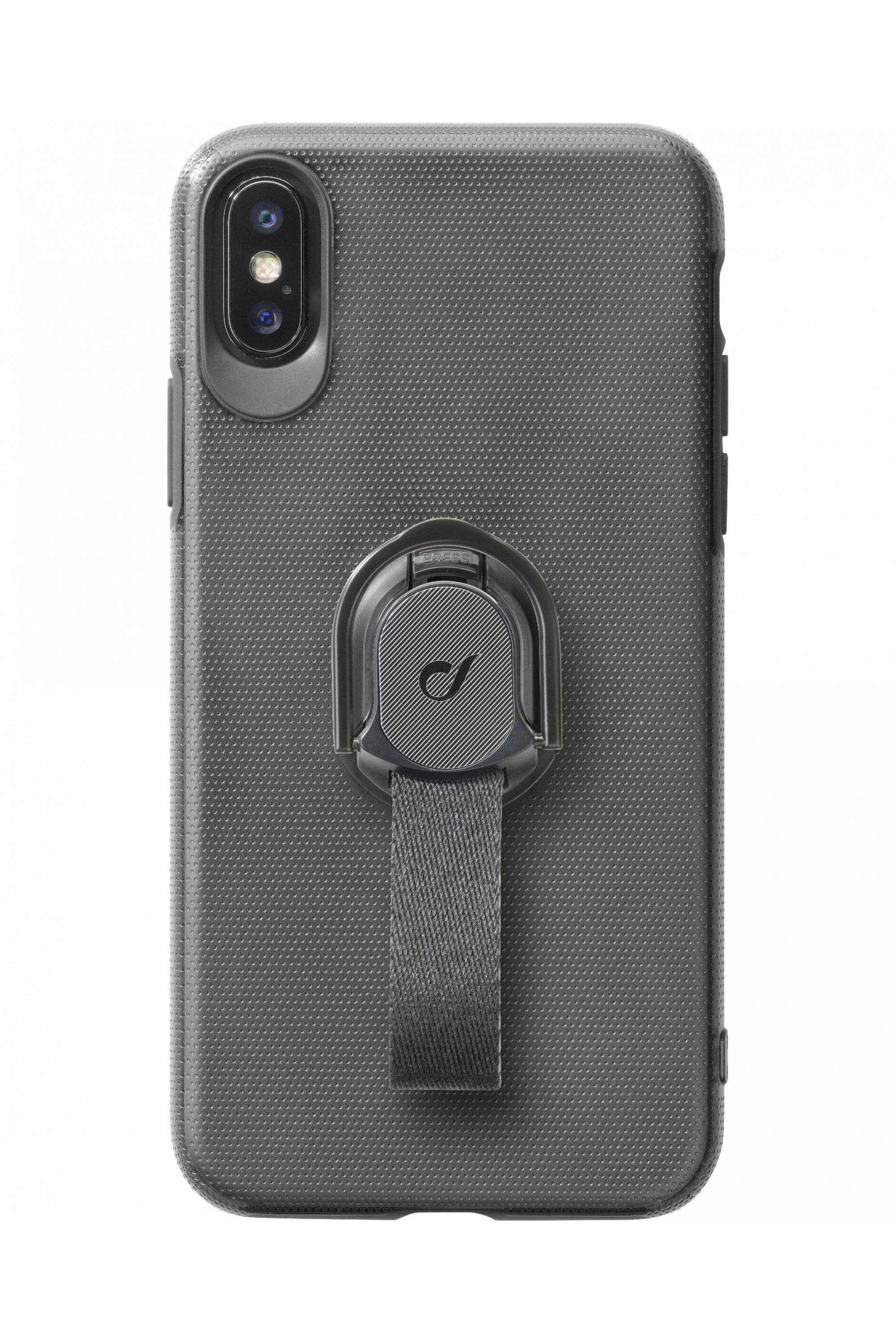 CellularLine Case Black with Fingerloop for iPhone XS Max