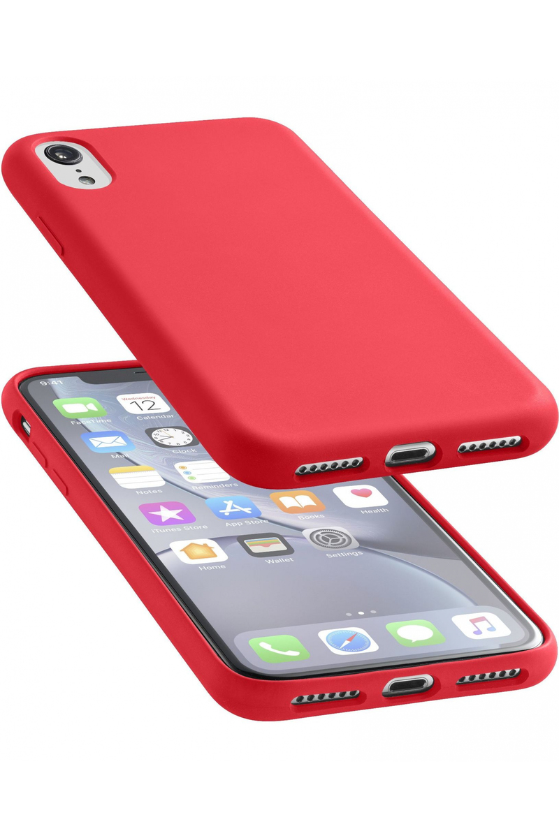 CellularLine Sensation Soft Touch Case Red for iPhone XR
