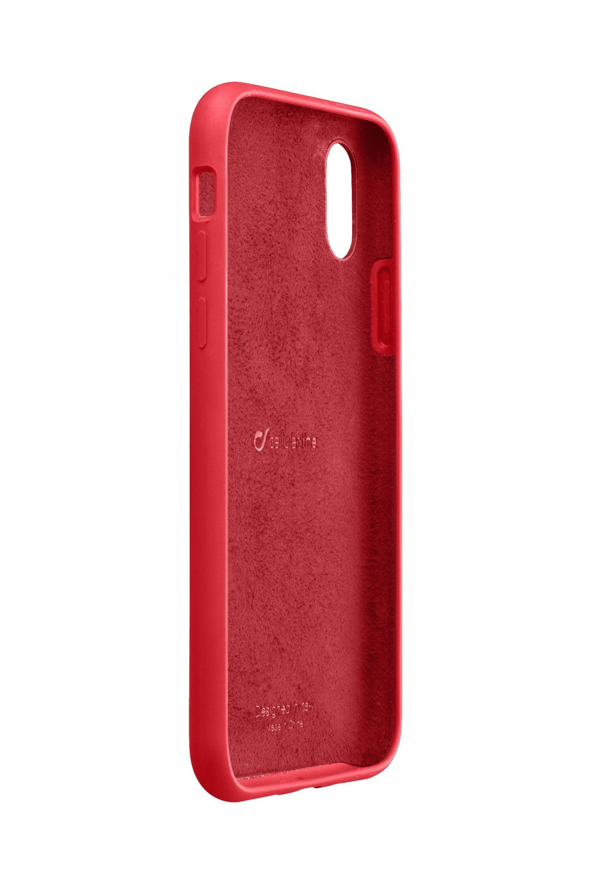 CellularLine Sensation Soft Touch Case Red for iPhone XR