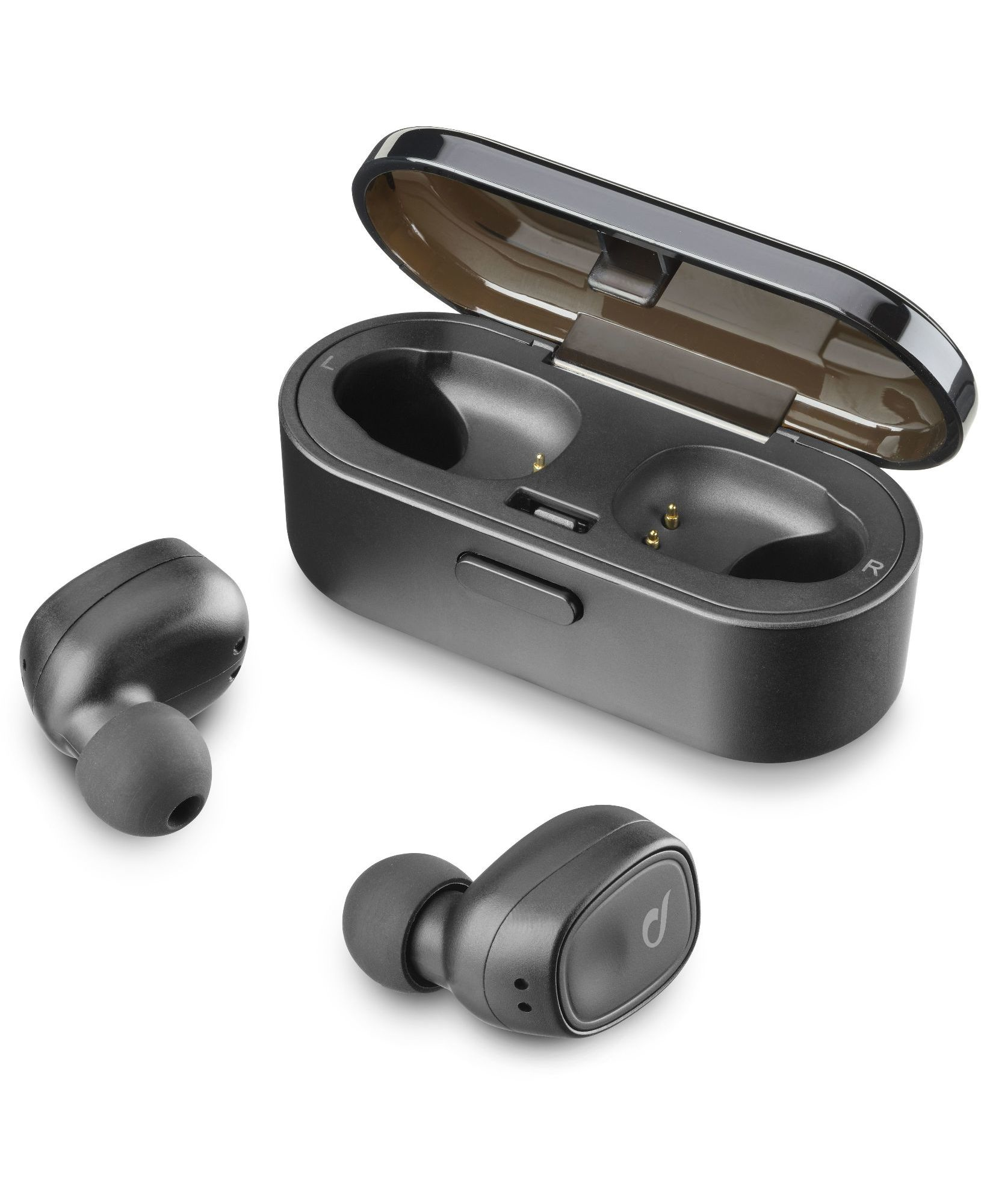 CellularLine Shadow TWS Black True Wireless Bluetooth In-Ear Earphones