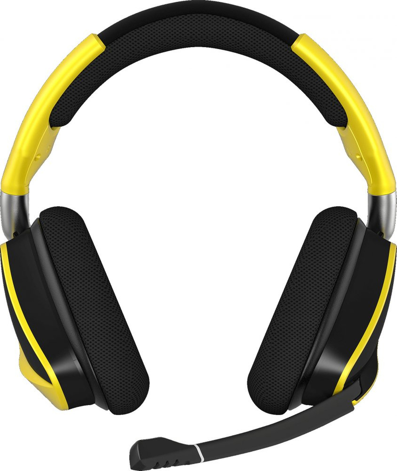 Corsair Void Pro RGB Wireless SE Premium Gaming Headset with Dolby Headphone 7.1 Yellow