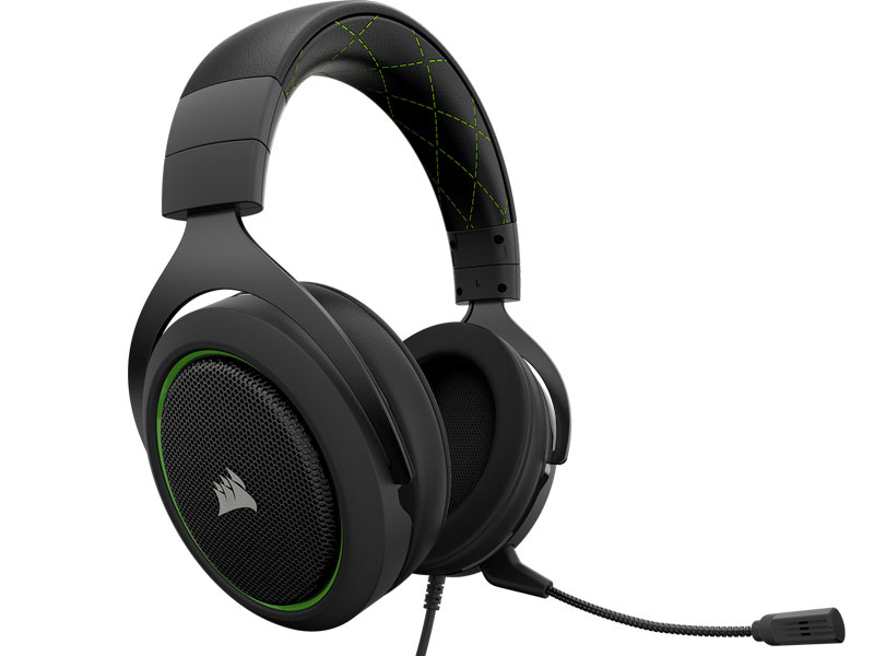 Corsair HS50 Green Gaming Headset